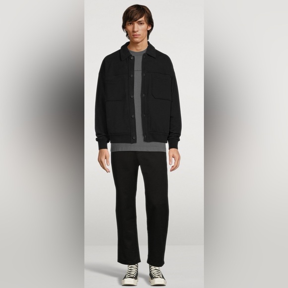 ACNE STUDIOS  Gray Men's Casual Cotton Logo T-Shirt size extra small - Picture 5 of 10